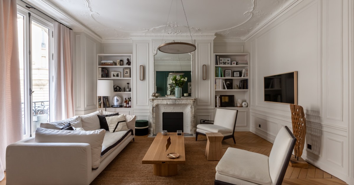 Frenchy Fancy : Un appartement Haussmannien revisité avec succès ...