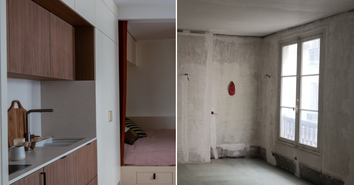 Avant/Après : Cherche-midi | Architecte d'intérieur Paris