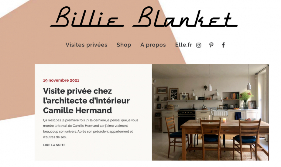 Billie Blanket - Visites privées : Saint-Sébastien