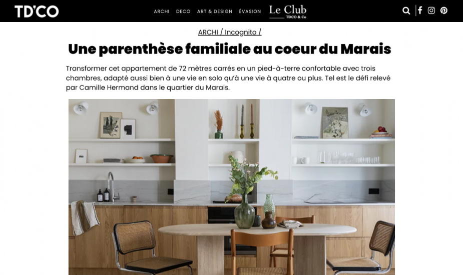 Appartement paris déco et design : 12 photos inspirantes - Côté Maison
