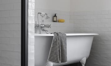 Inspiration : une salle de bains rétro
